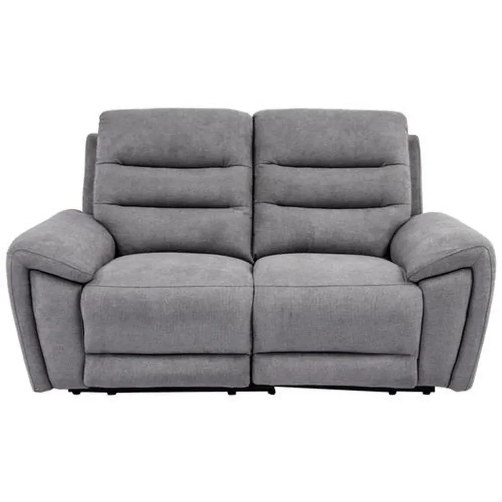Sofa In Grau Webstoff Grau 
