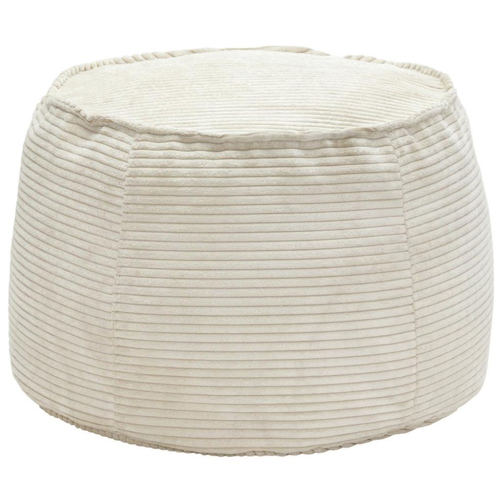 Hocker Lucylla In Beige Beige Textil 