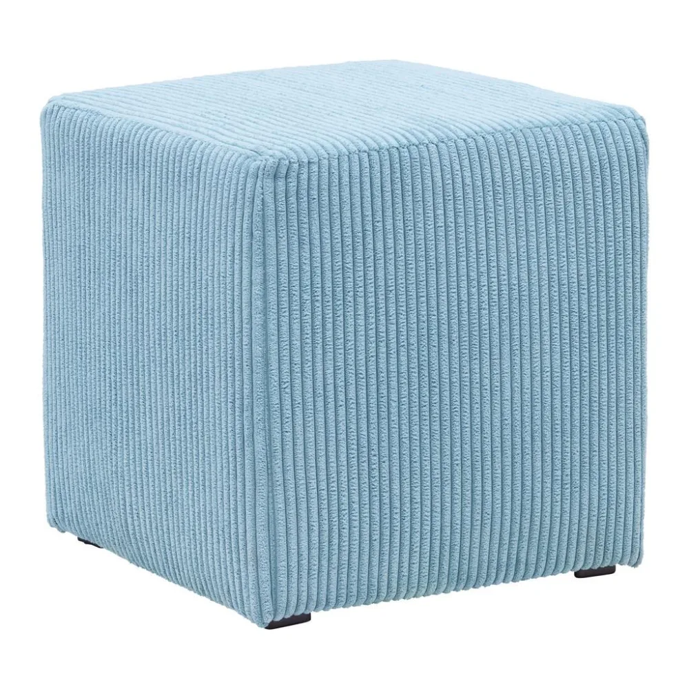 Hocker Bali Cord Petrol Petrol Textil 
