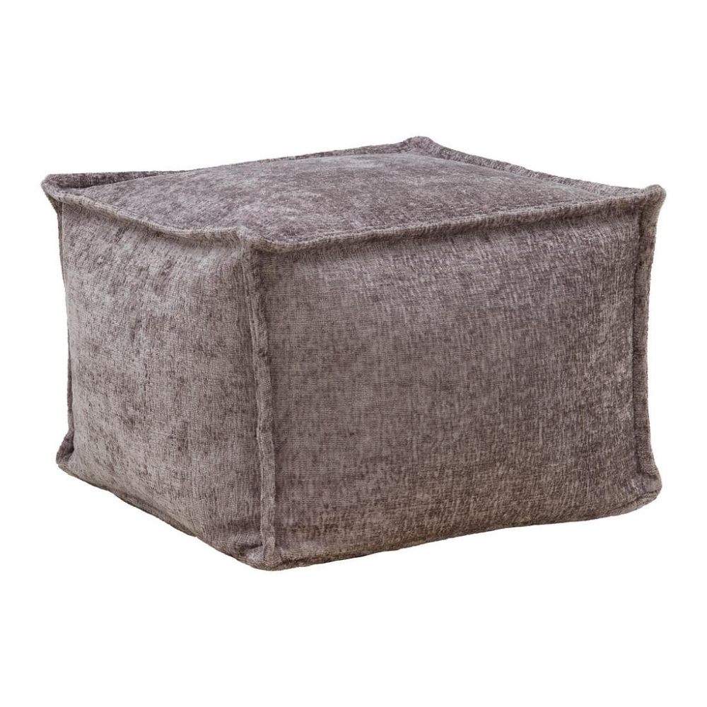 Hocker Cube Mega Grau Grau Textil 