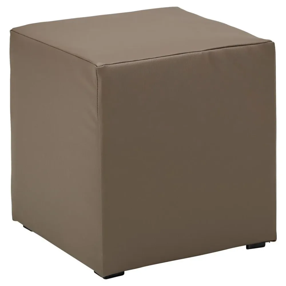 Hocker In Braun Braun Textil 