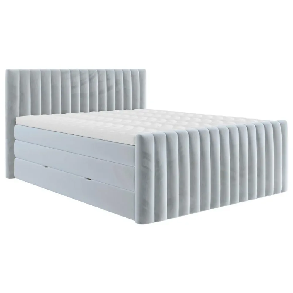 Boxspringbett Simon In Mintgrün Ca. 160x200cm 160/200 cm Mintgrün 