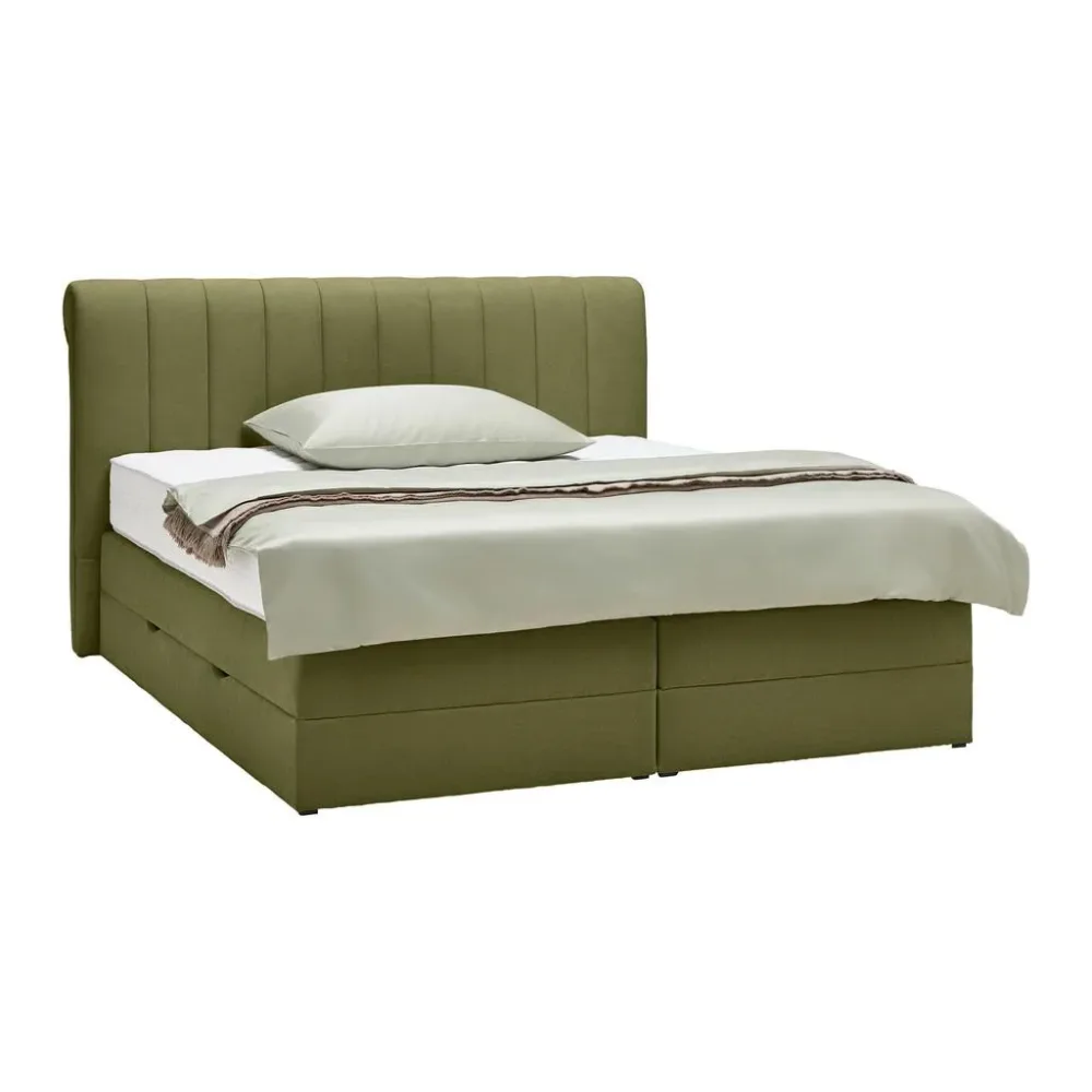 Boxspringbett Belano Grün Ca. 160x200cm 160/200 cm Grün 