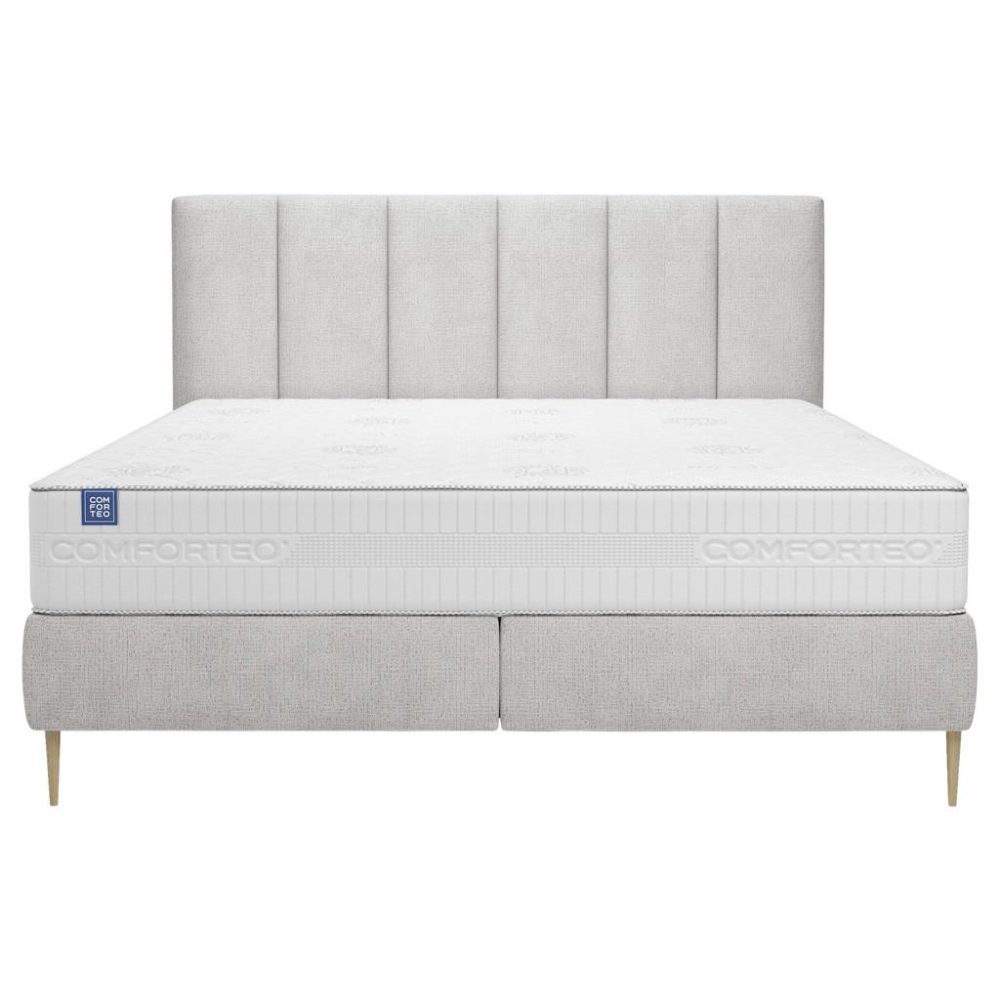 Boxspringbett Positano 180/200 cm Creme 