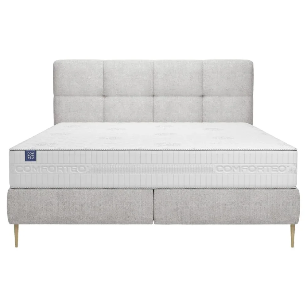 Boxspringbett Positano 180/200 cm Creme 