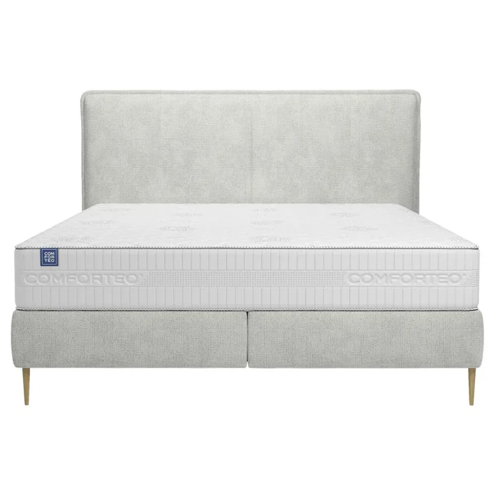 Boxspringbett Positano 160/200 cm Creme 