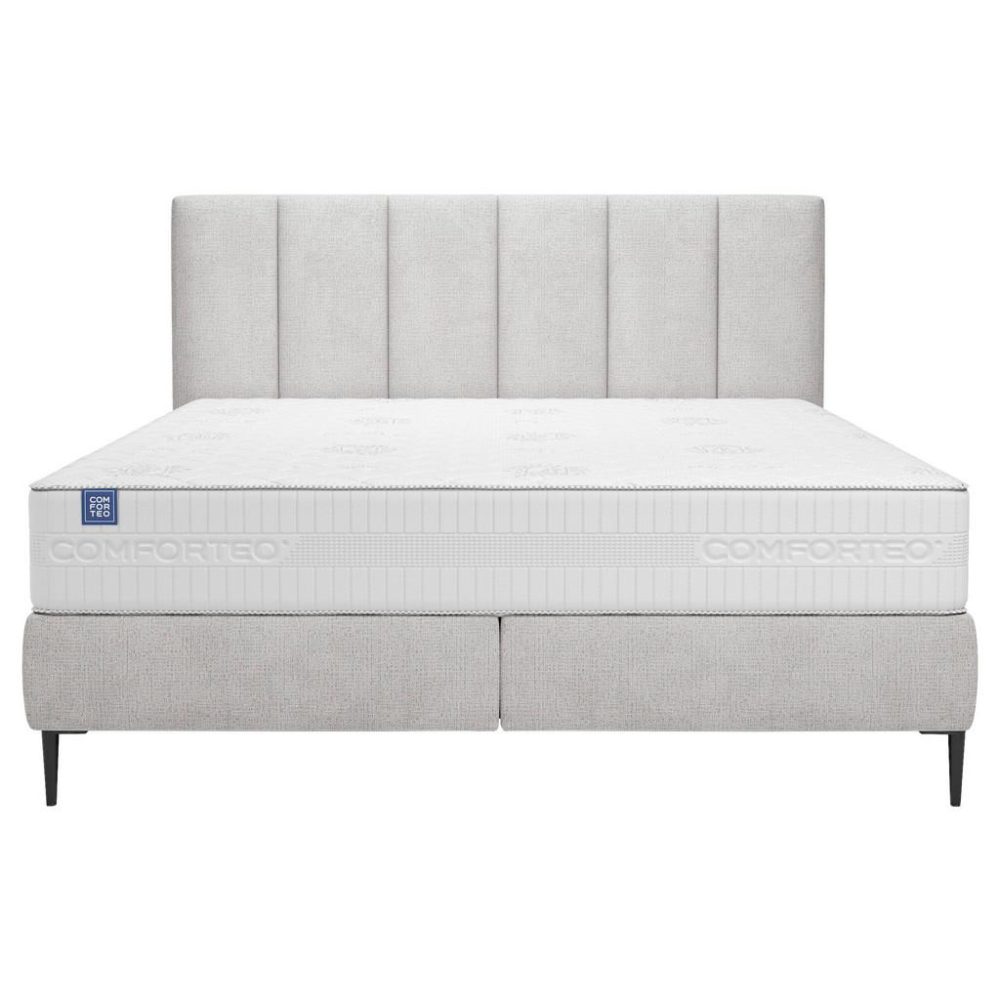 Boxspringbett Positano 160/200 cm Creme 