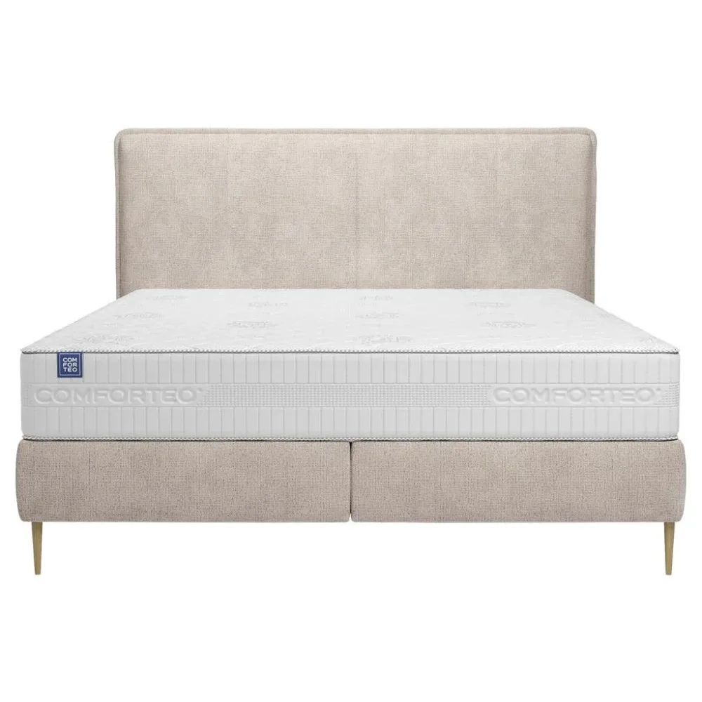 Boxspringbett Positano 160/200 cm Beige 