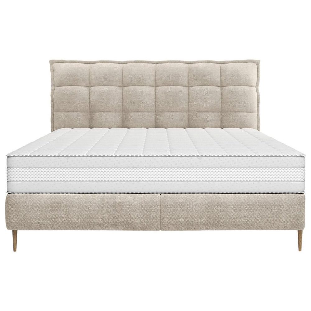 Boxspringbett Portofino 160/200 cm Beige 