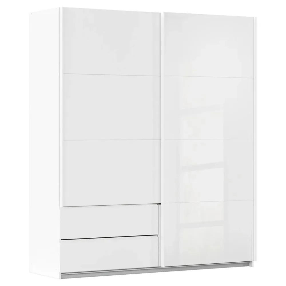 Schwebetürenschrank Elara In Weiss 181/210/62 cm Weiss 