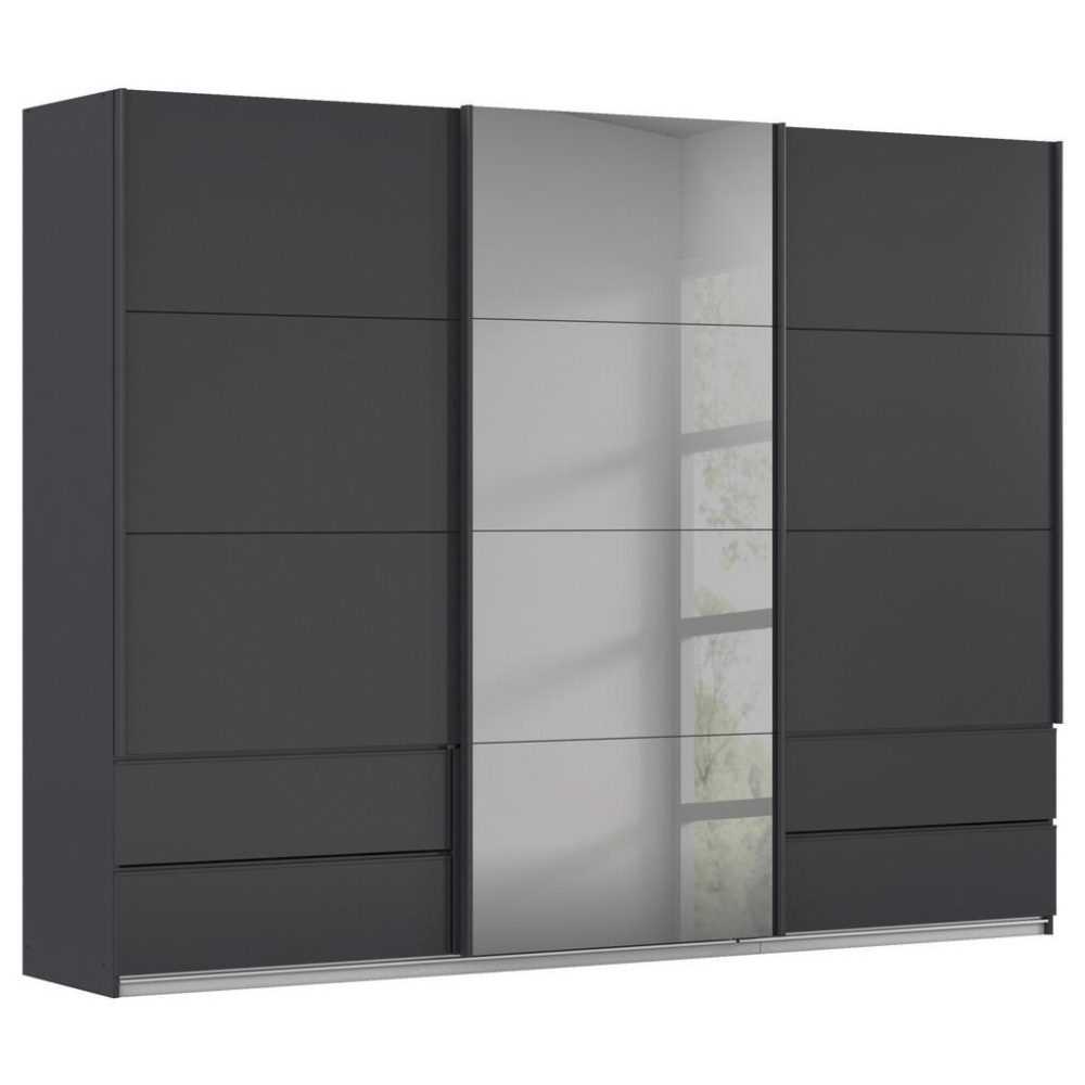 Schwebetürenschrank Elara In Grau 271/210/62 cm Grau 