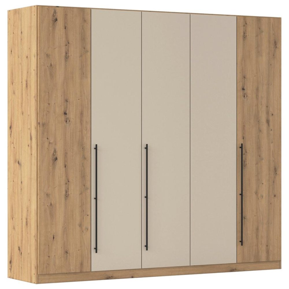 Kleiderschrank Safari Champagner/eiche Artisan Champagner, Eiche Artisan 