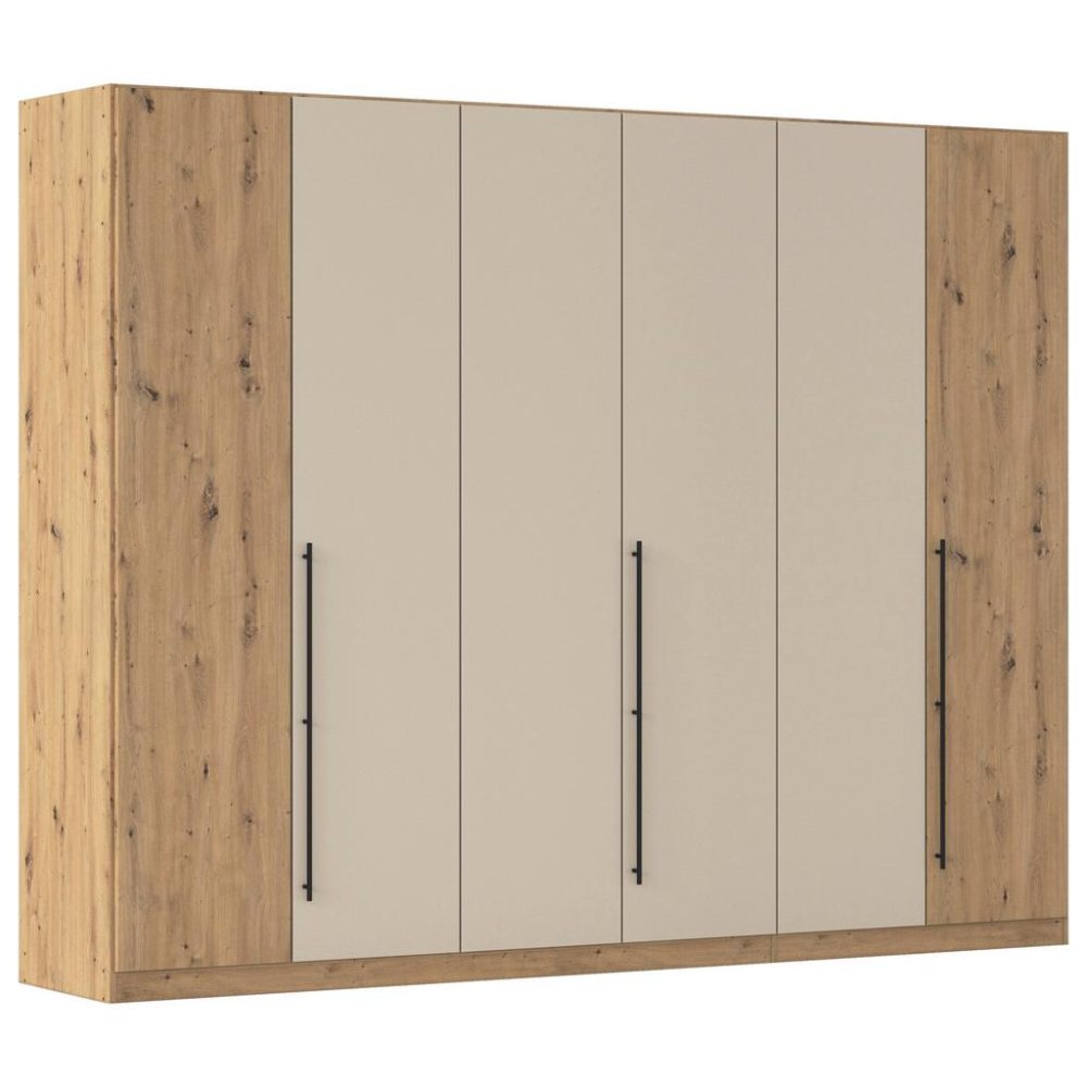 Kleiderschrank Safari Champagner/eiche Artisan Champagner, Eiche Artisan 