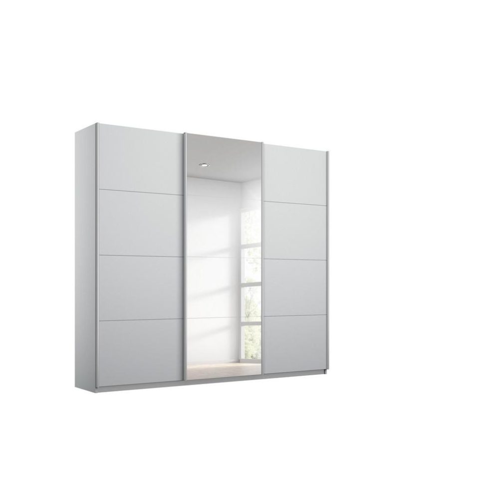 Schwebetürenschrank In Grau Ca. 271x229x62cm 271/229/62 cm Grau 