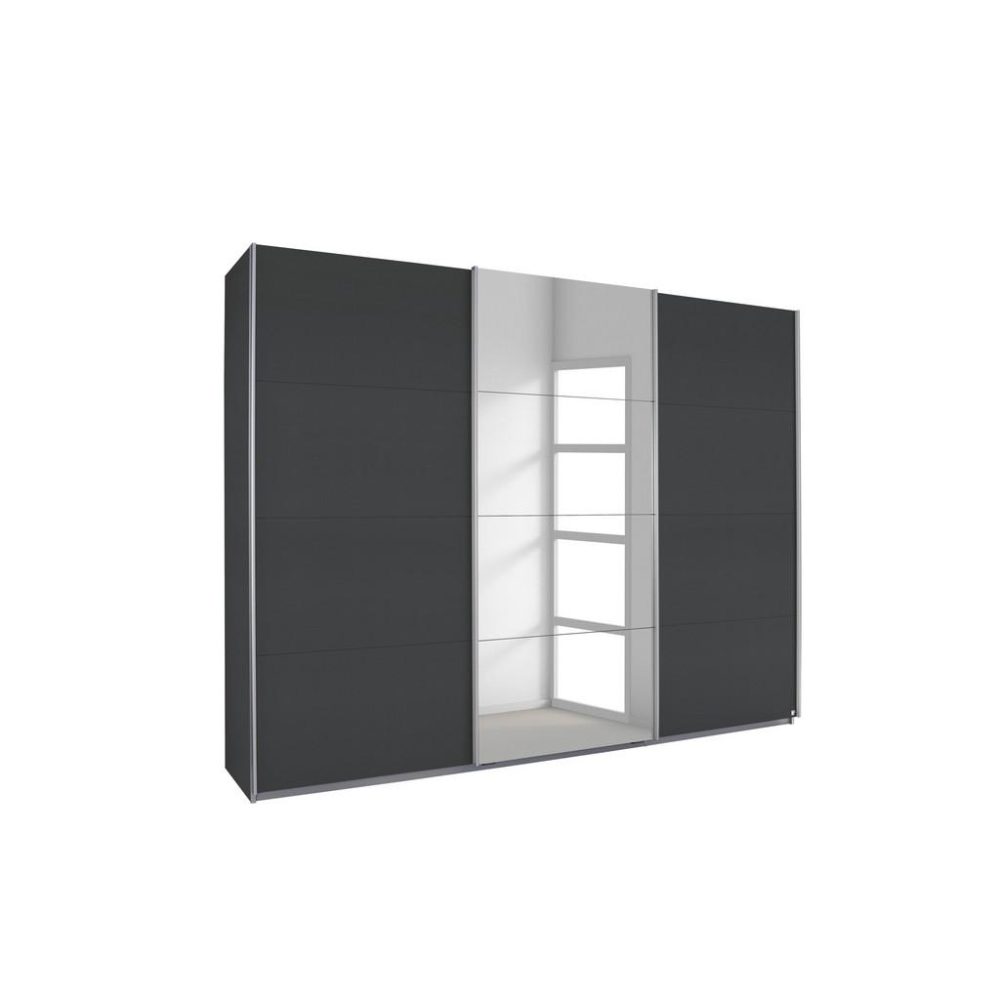 Schwebetürenschrank In Dunkelgrau Ca. 271x210x62cm 271/210/62 cm Dunkelgrau 