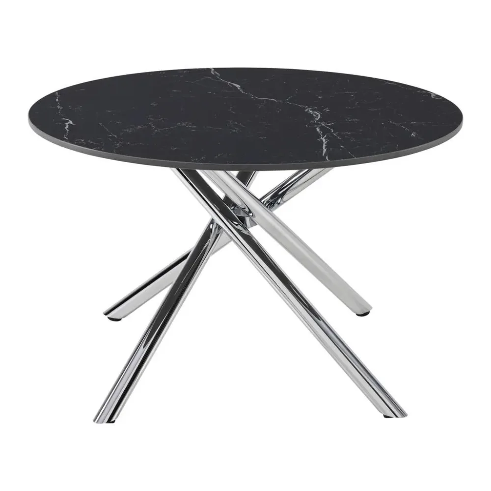 Couchtisch Lance Metall, Keramik 70/70/44 cm 