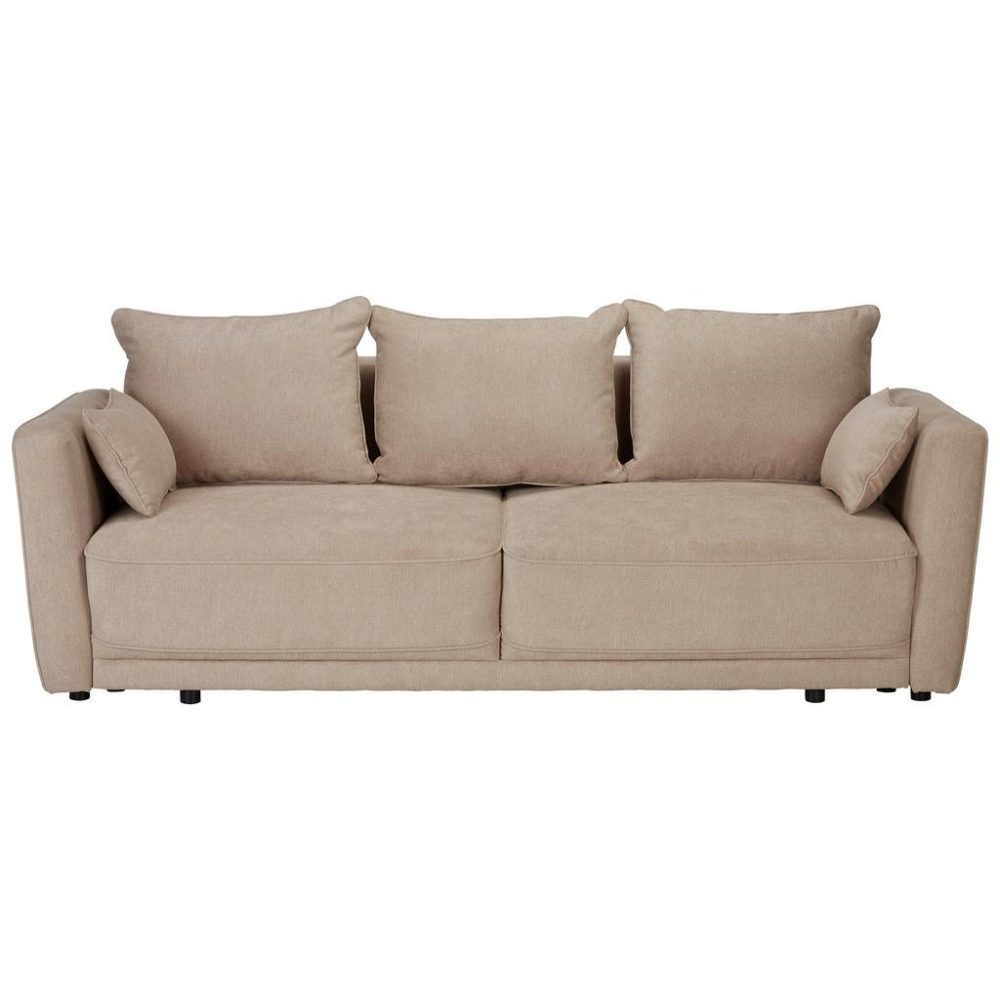 Bettsofa In Beige Beige Textil 