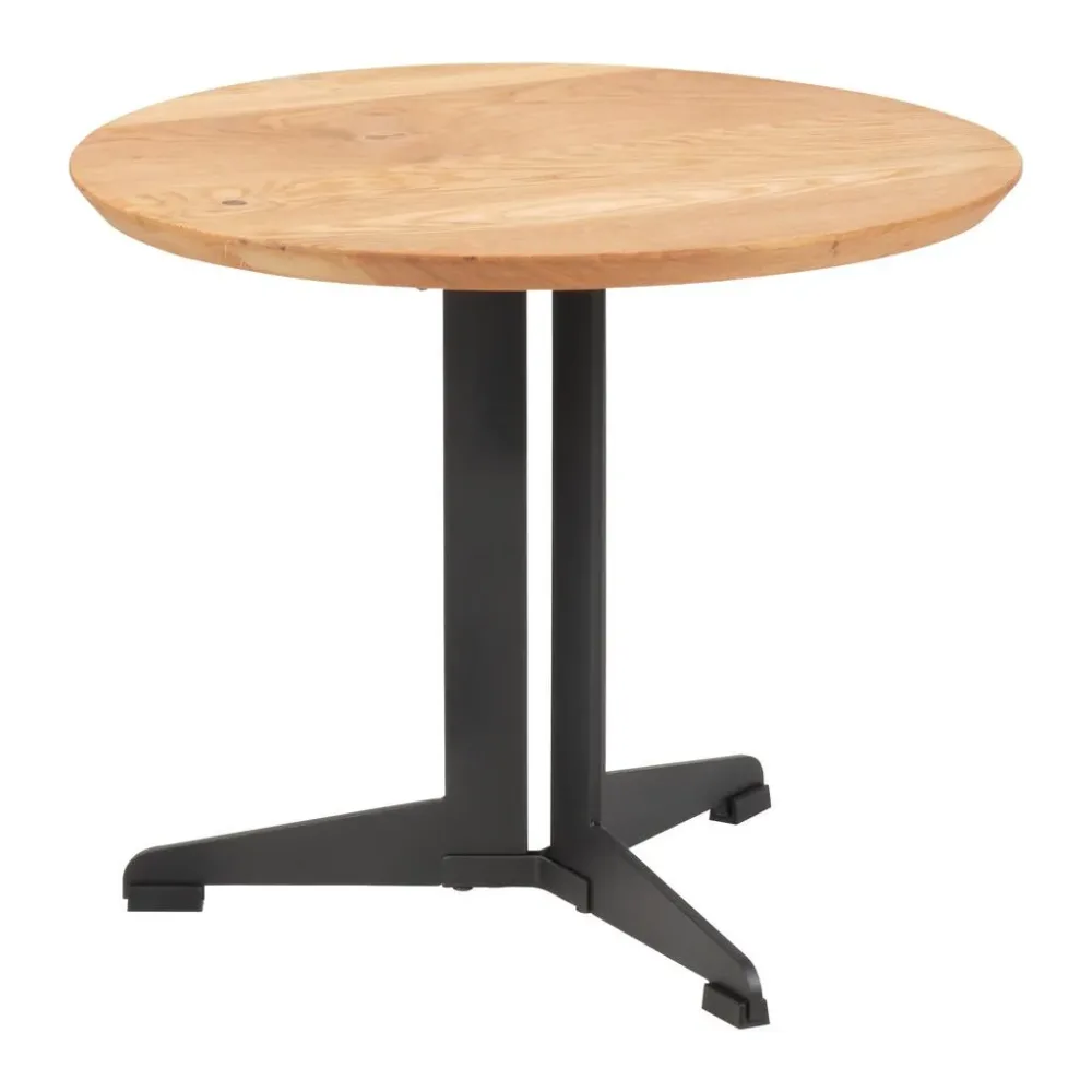 Couchtisch Mombasa Naturfarben Holz, Metall 55/45/55 cm 