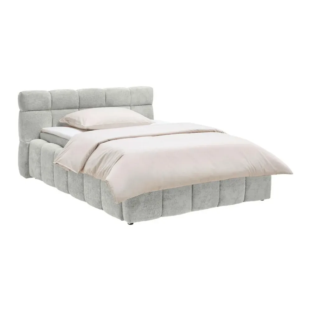 Polsterbett Monte Taupe Ca. 140x200cm 140/200 cm Taupe 