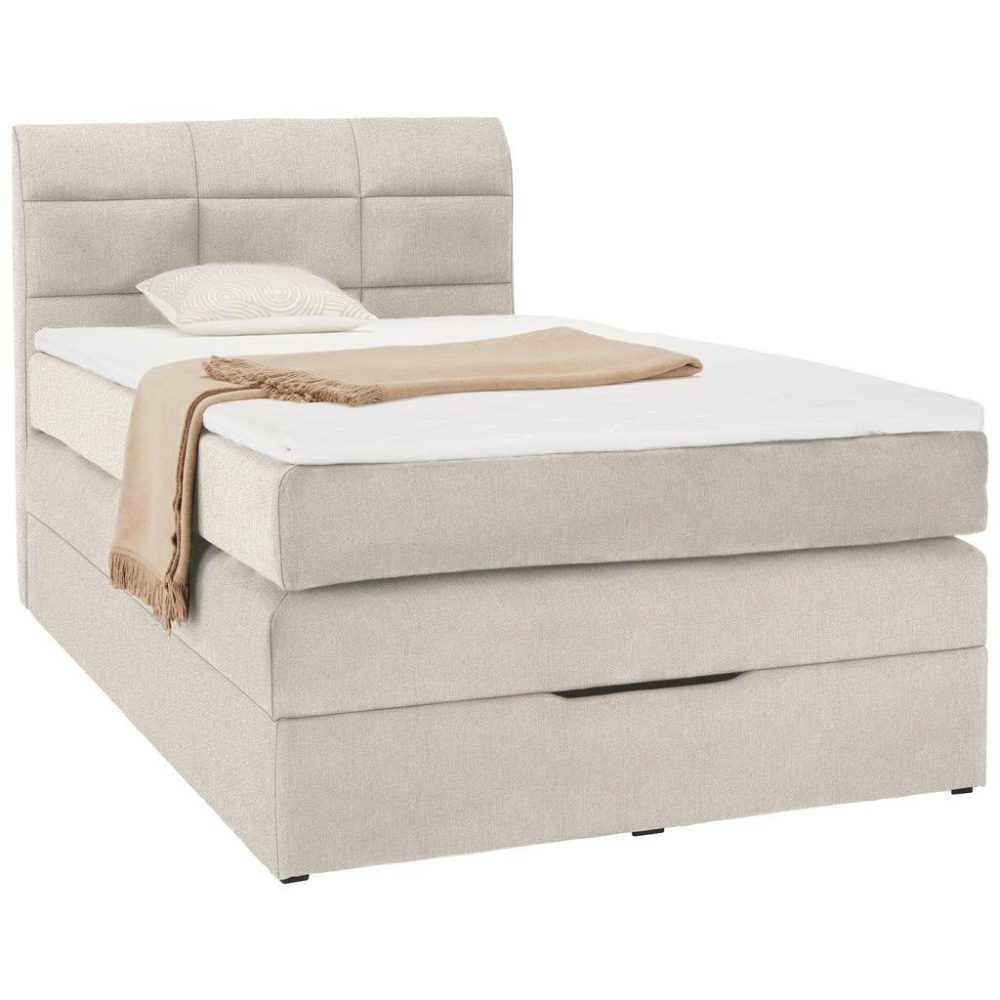 Boxspringbett Runner Beige Ca. 140x200cm 140/200 cm Beige 