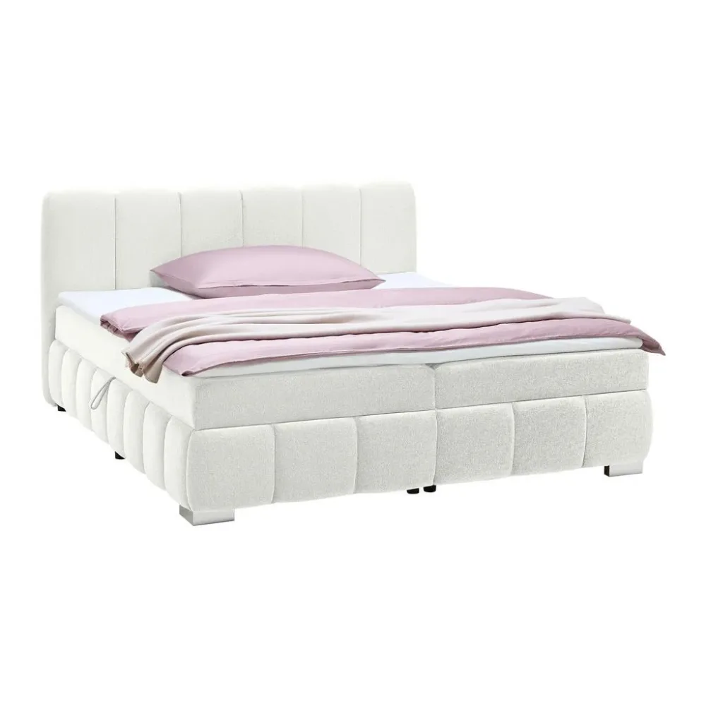 Boxbett Elaris -Exklusiv- -Top- 160/200 cm Weiss 