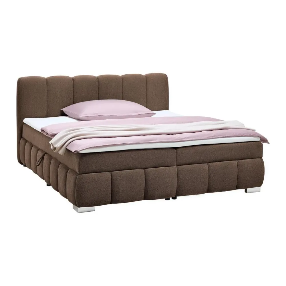 Boxbett Elaris -Exklusiv- -Top- 180/200 cm Braun 