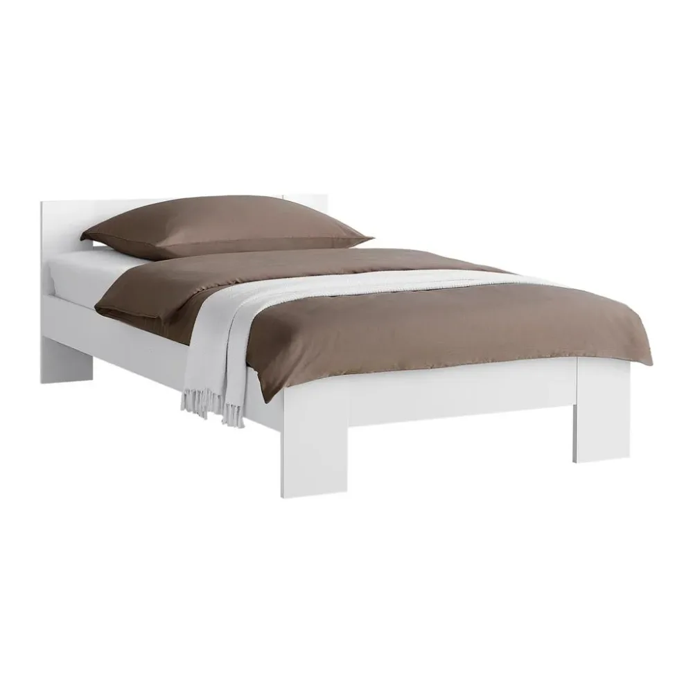 Bett Madrid Weiss Ca. 120x200cm 