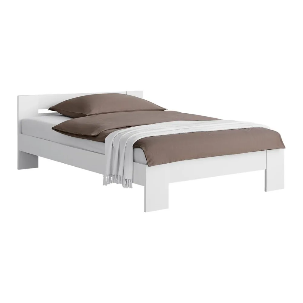 Bett Madrid Weiss Ca. 140x200cm 