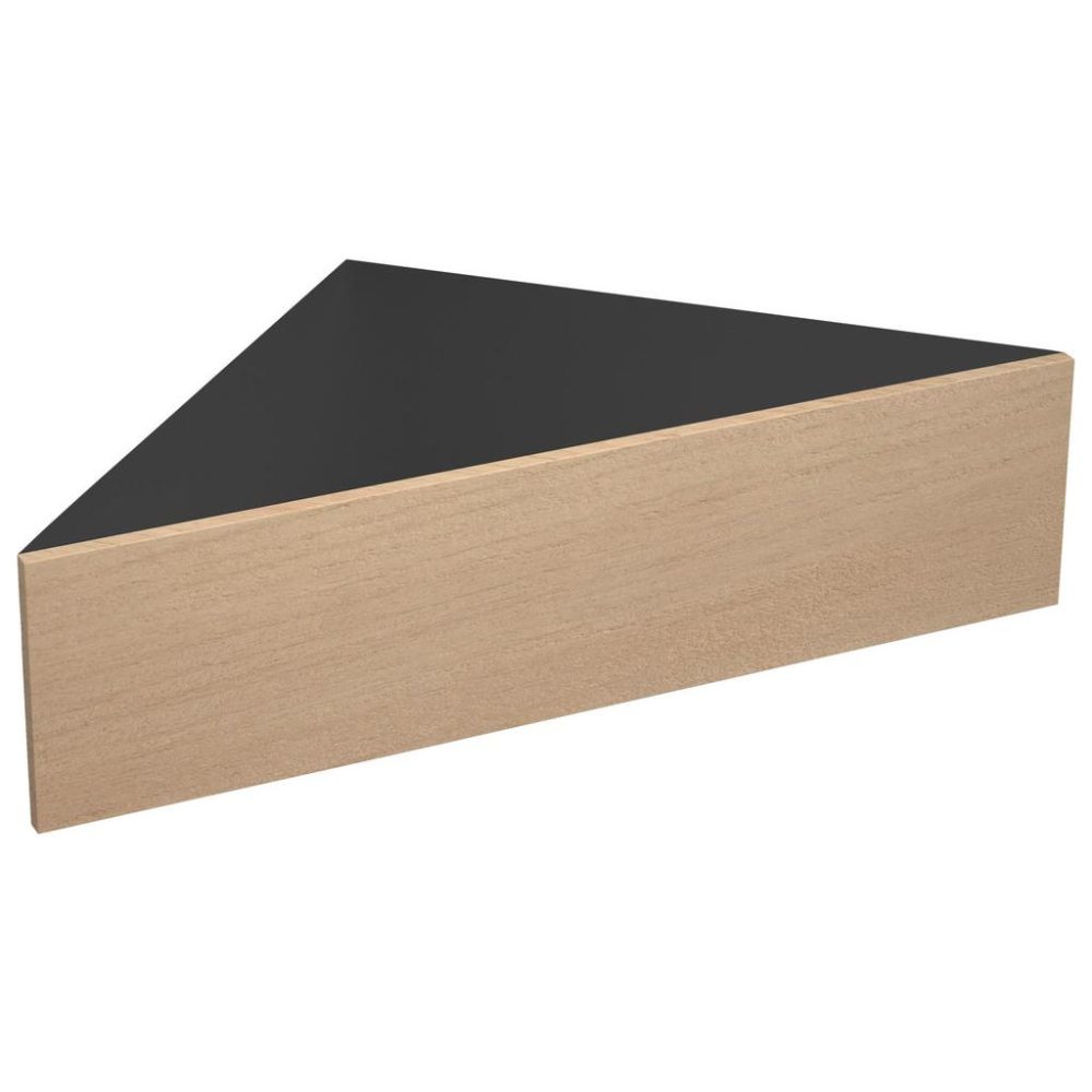 Nachttisch Usal S 60/15/42,4 cm Schwarz, Honigeiche 