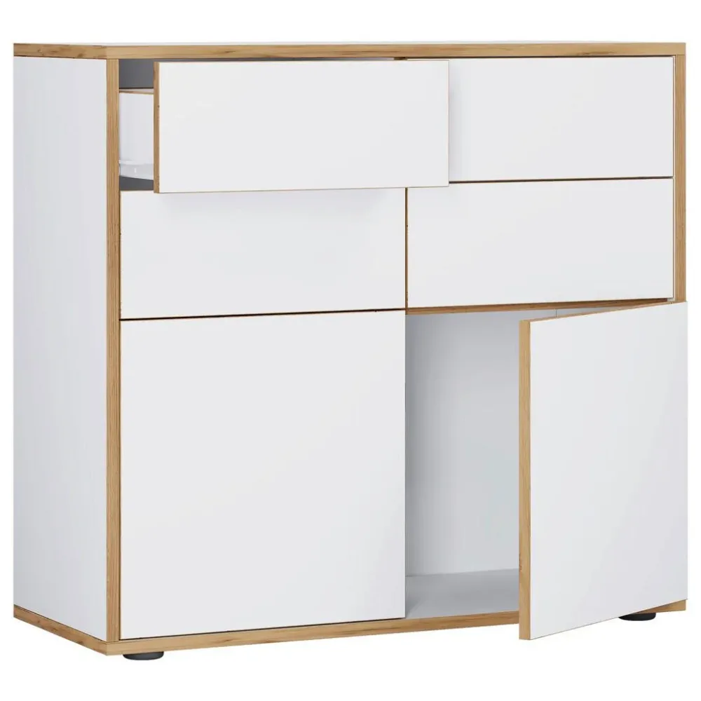 Kommode Salia B100 , 100/74/33 cm , 4 Schublade(n) 