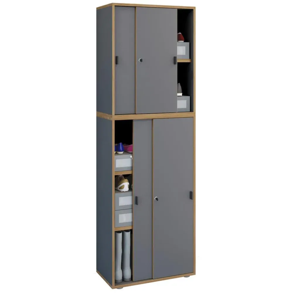 Schuhschrank Salia 60/183/37 cm 