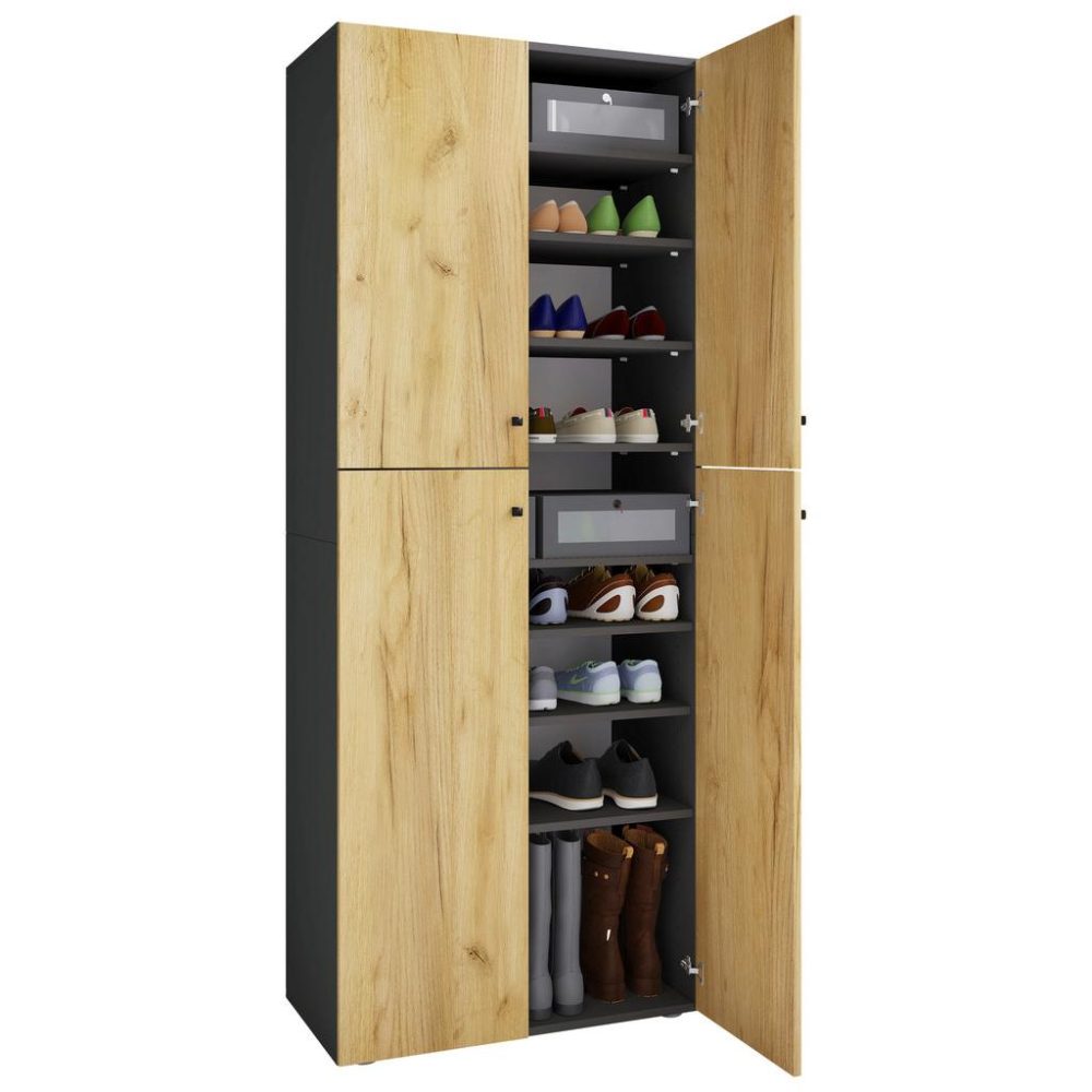 Schuhschrank Lona Xxl 5 Dt 70/182/39 cm 