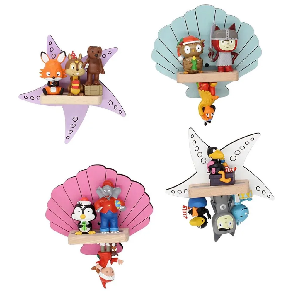 Kinderregal Boarti 17/17/5 cm 