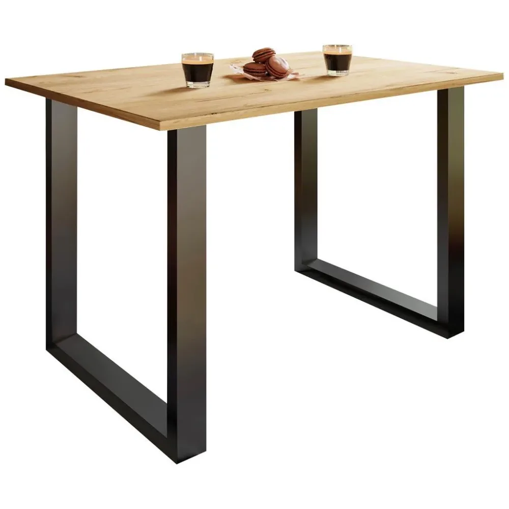 Esstisch Xona Metall, Holzwerkstoff 110/50/76 cm 