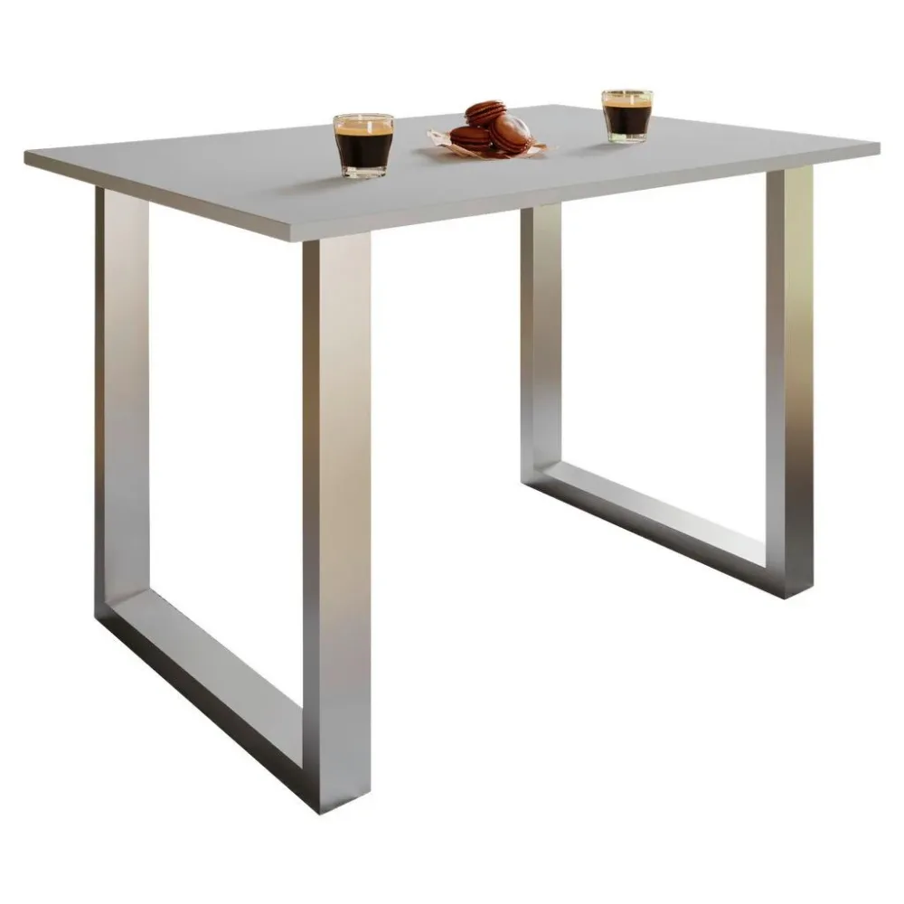 Esstisch Xona Metall, Holzwerkstoff 80/50/76 cm 
