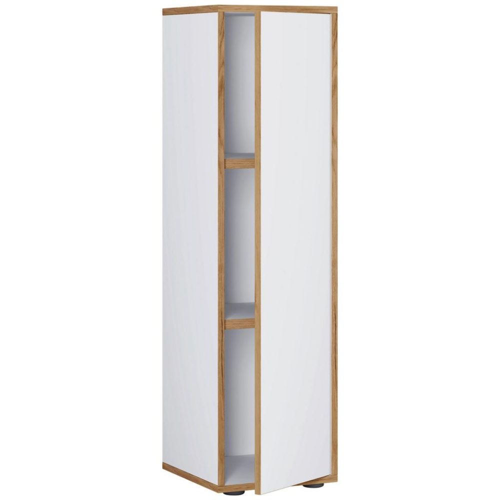 Aktenschrank Salia B30 Honigeiche/weiss  Weiss, Honigeiche 