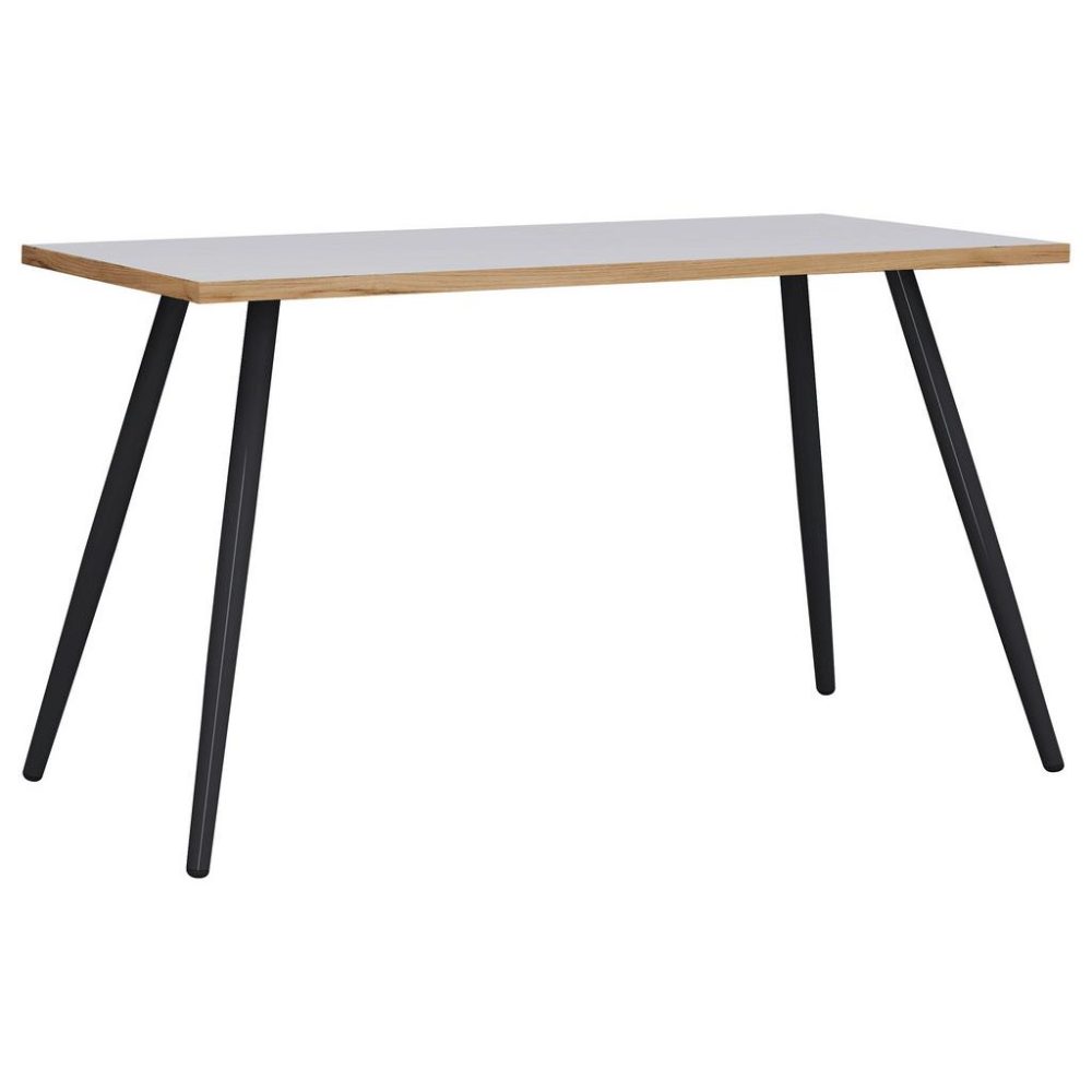 Schreibtisch Salia Honigeiche/weiss 110/50/70 cm Weiss, Honigeiche 