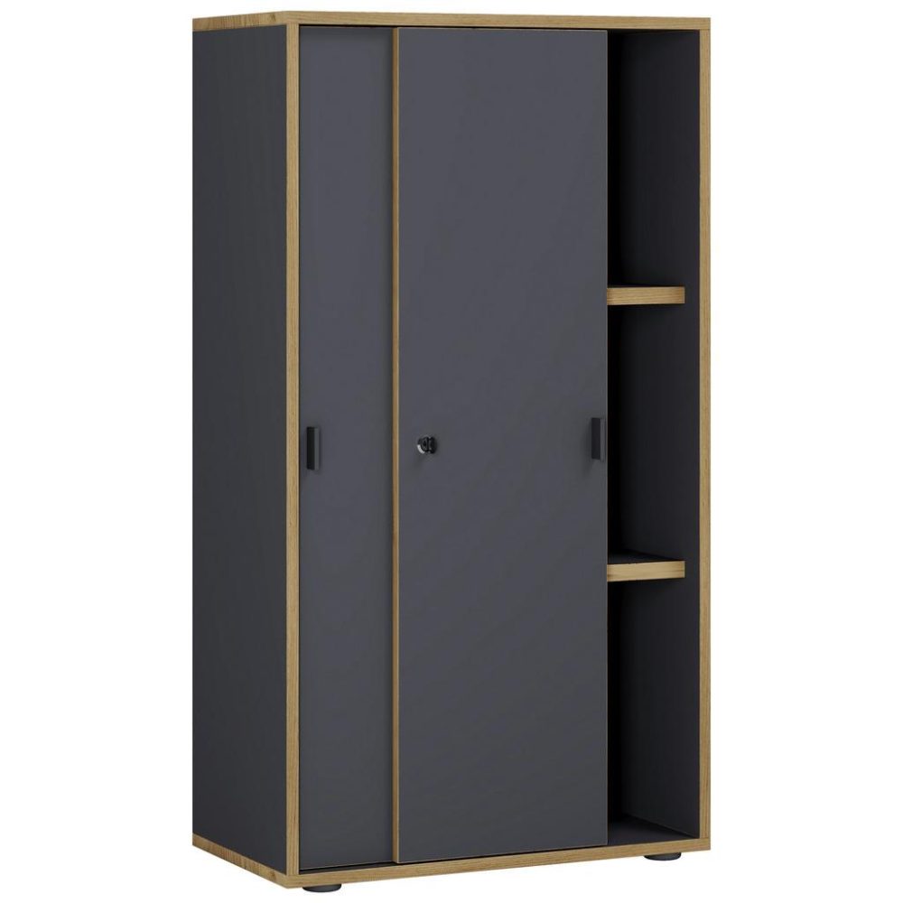 Aktenschrank Salia B60 Anthrazit/honigeiche  Anthrazit, Honigeiche 