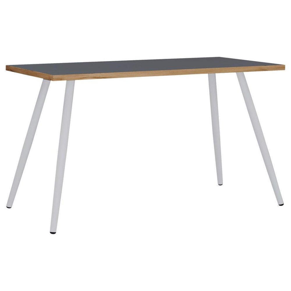 Schreibtisch Salia T50 138/50/70 cm Anthrazit, Honigeiche 