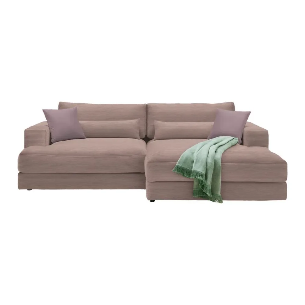 Ecksofa Fabiona Rechts Flieder 