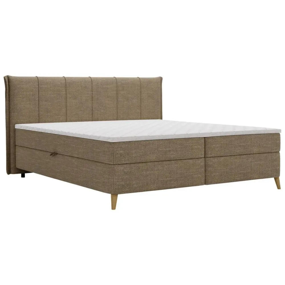 Boxbett Veloria Braun Ca. 180x200cm 180/200 cm Braun 