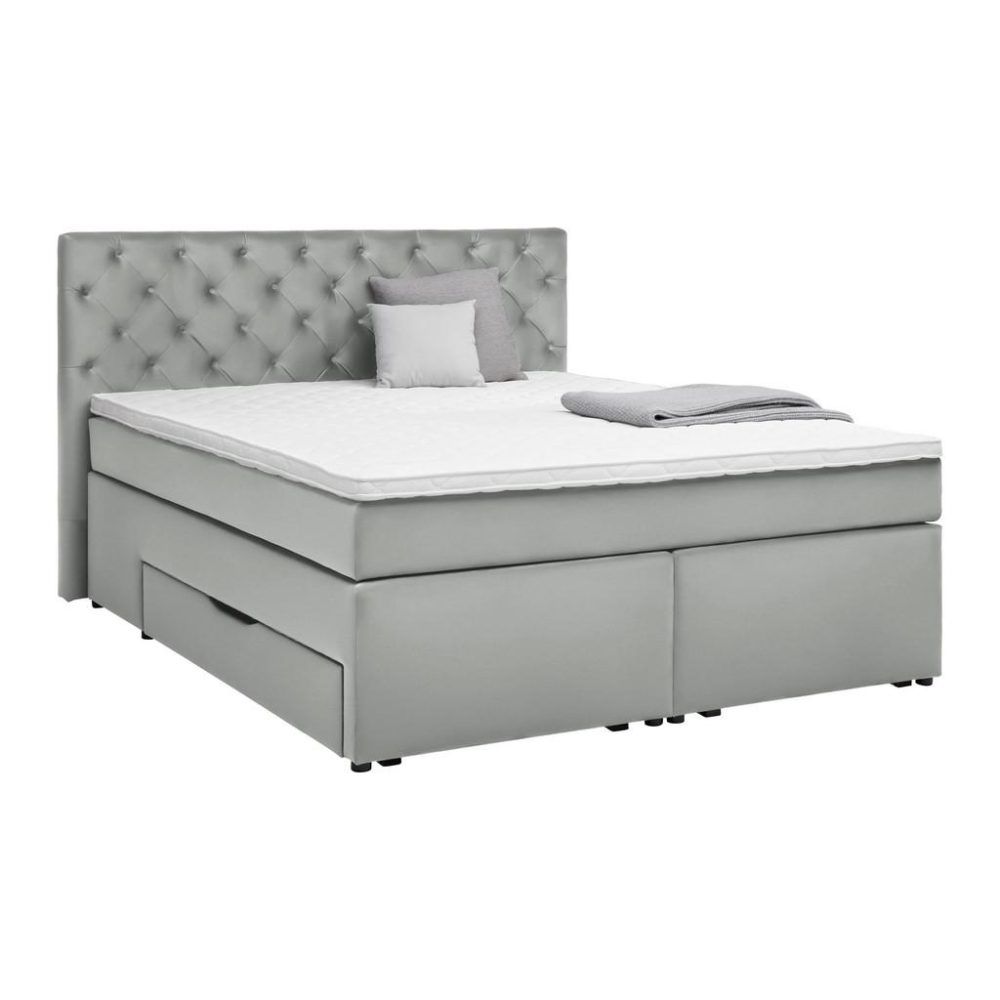 Boxspringbett Chester Grün Ca. 160x200cm 160/200 cm Grün 