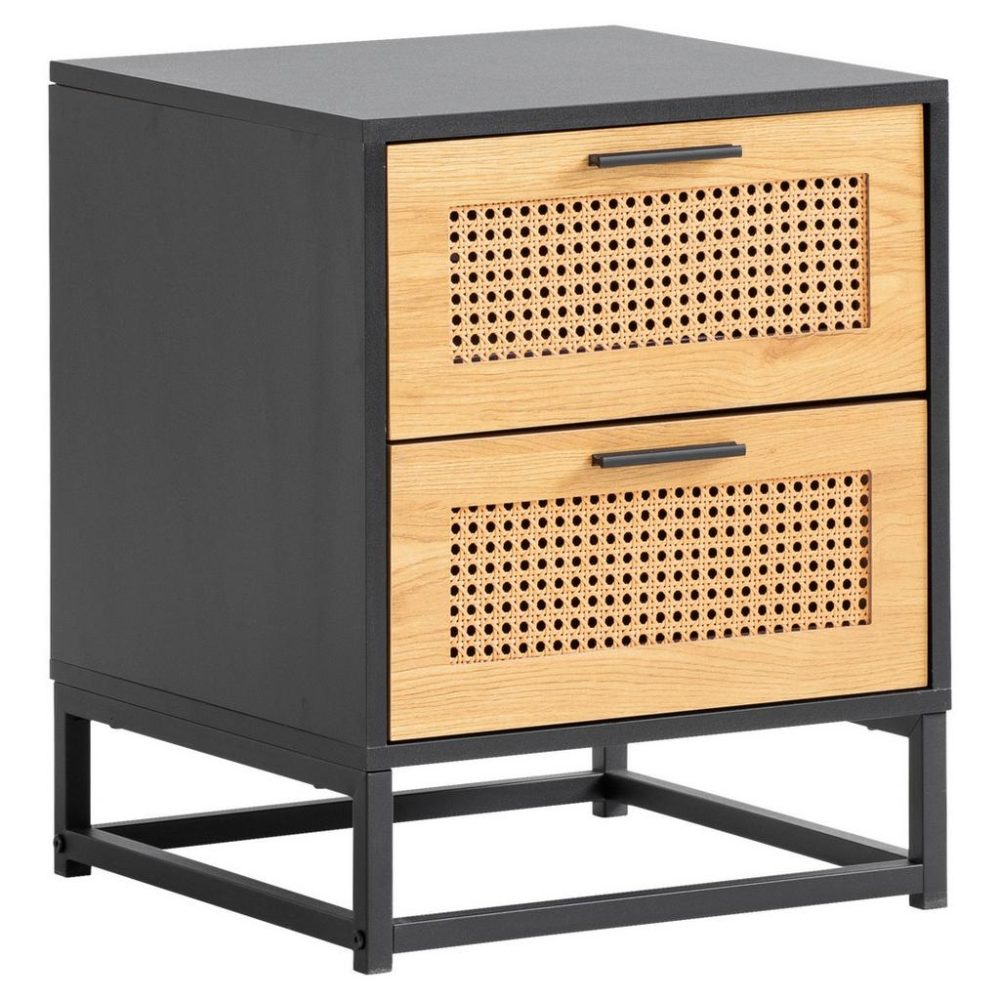 Nachttisch Wl6.829 45/56/45 cm Schwarz 