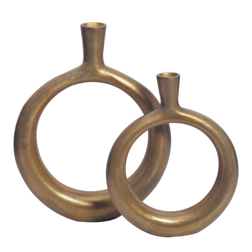 Dekovase Dekovase 2er Set Gold 