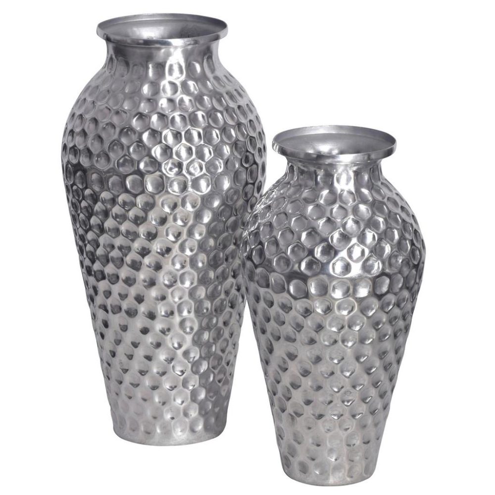 Dekovase Dekovase 2er Set Silber 