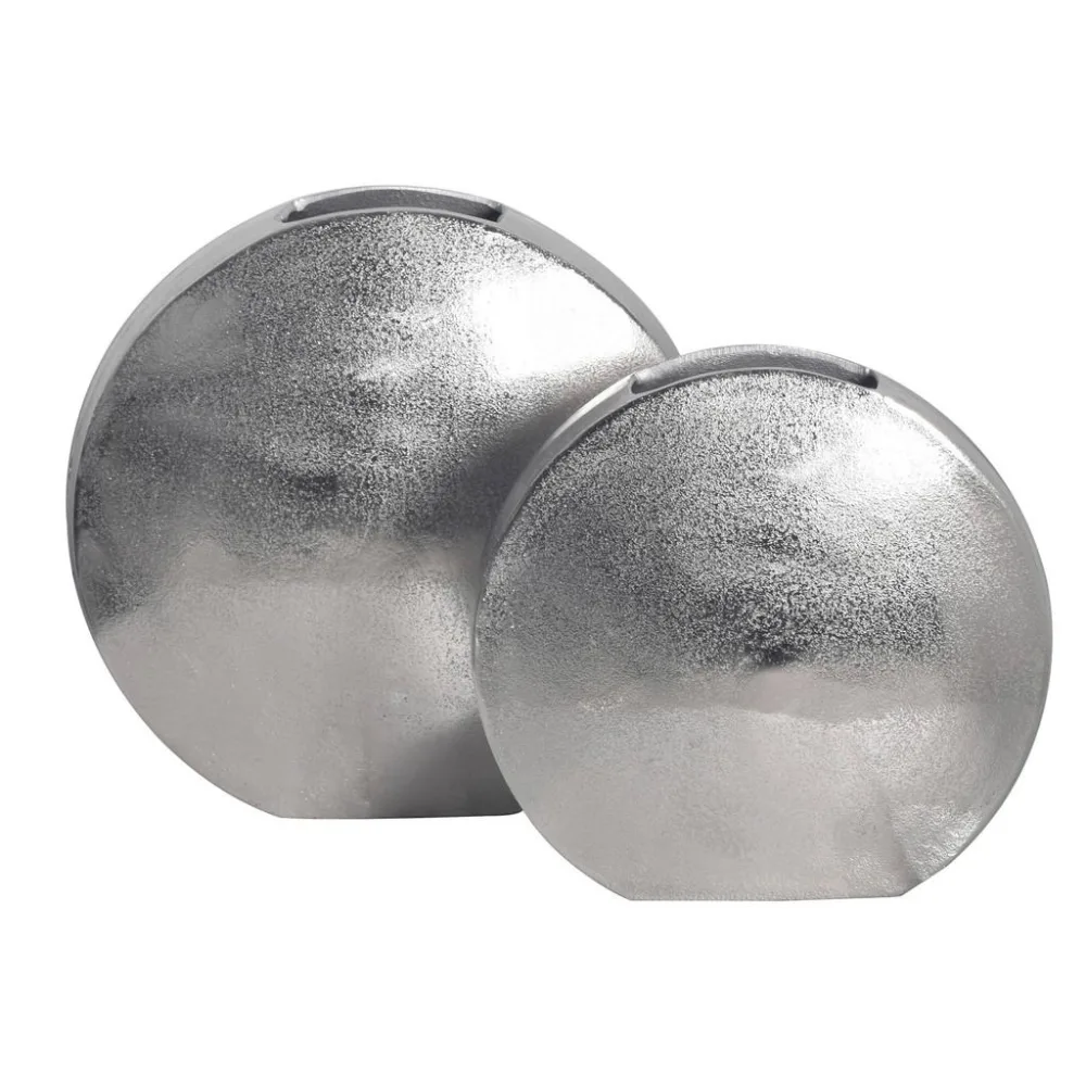 Dekovase Dekovase 2er Set Silber 