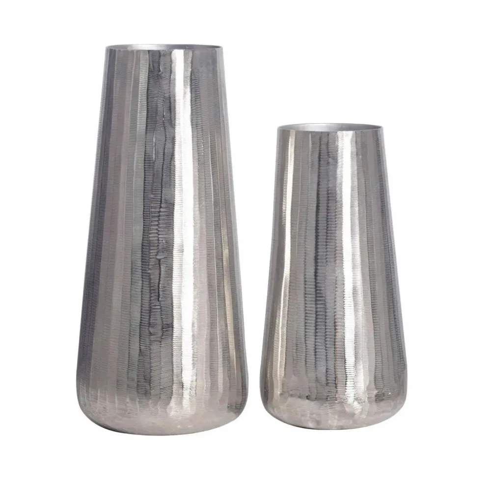 Dekovase Dekovase 2er Set Silber 