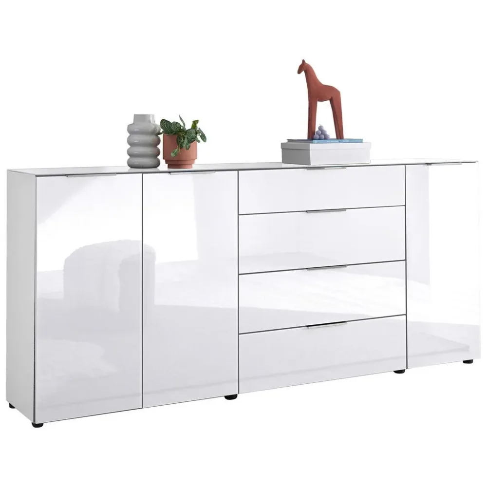 Sideboard Siena Weiss  226/99/40 cm 4 Schublade(n) 