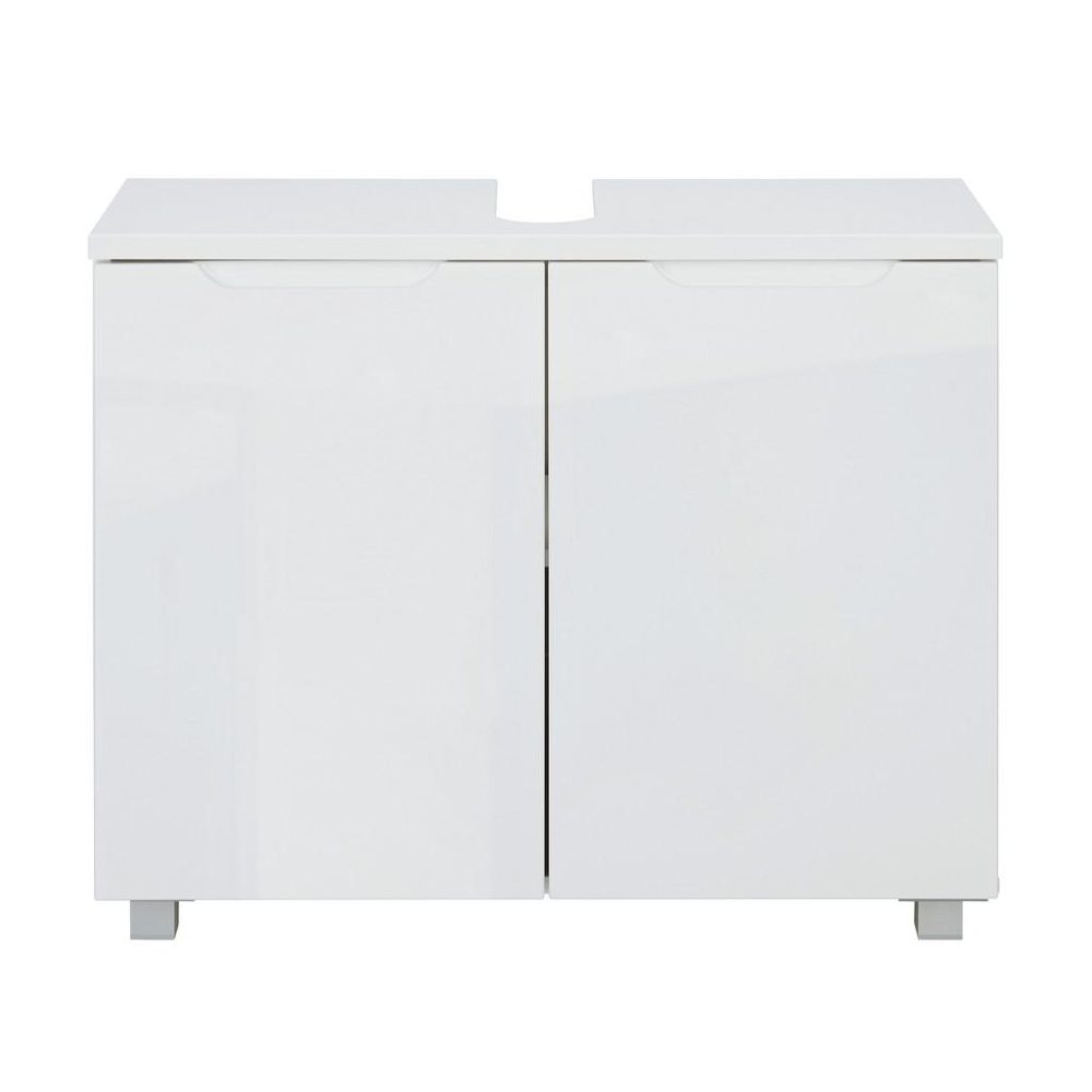 Waschbeckenunterschrank In Weiss 80/66/32 cm 