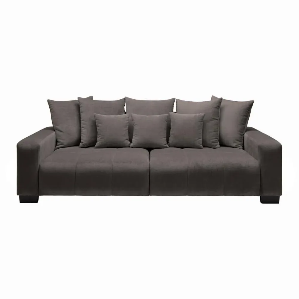 Bigsofa Matteo Graphitfarben Holz Graphitfarben 